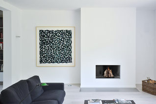 ROOMMATES, Düsseldorf, Katharina Hagemann, Grafik Designer, Nicola Warnholtz, Interior Designer, digitale Bildbearbeitung, digitale Ansichten, Farbberatung, farbliche Raumkonzepte, Kaminzimmer, Originalfoto